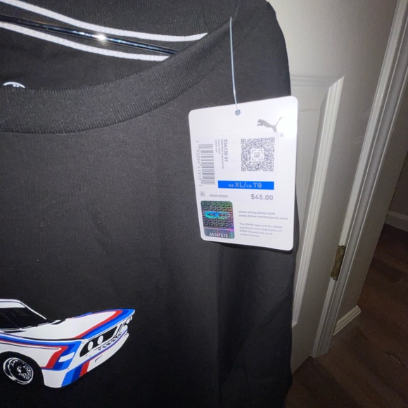 Authentic BMW/ PUMA COLAB t-shirt, never worn limited release - Picture 10 of 12